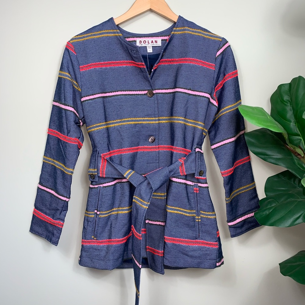 Anthropologie Dolan belted Jacket